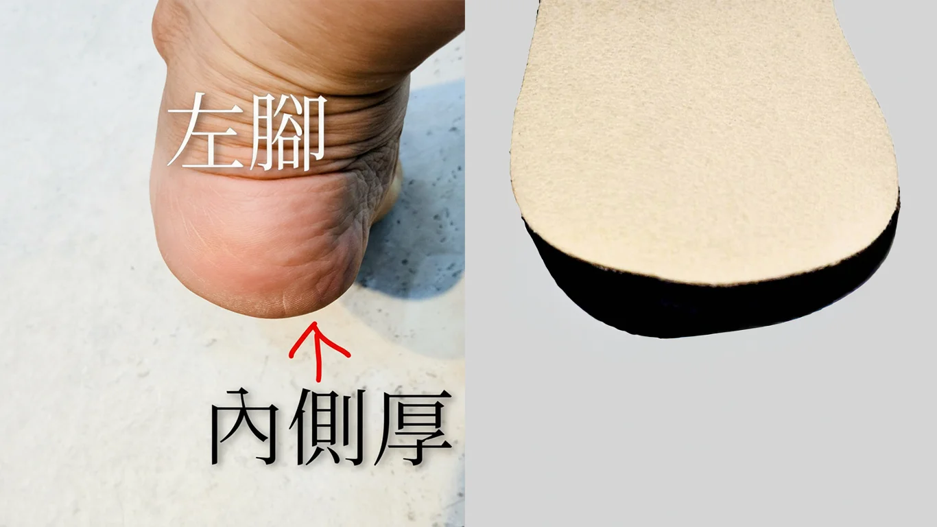 beU 客製化鞋墊 結構示意 insole4